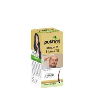 Pukhraj Herbal 55 Hair Fall Control Oil