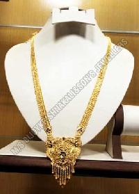 Gold Long Necklace (gln 004)
