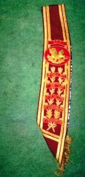 Army band sash