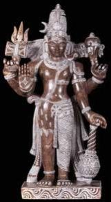 Black Marble Lord Hariharan Statues