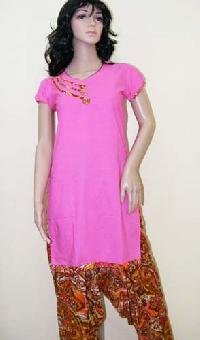 Pink Patiala Salwar Suit