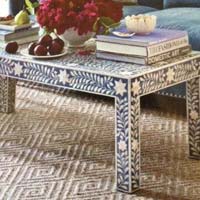 Bone Inlay Coffee Table (NB-CFTL-101)