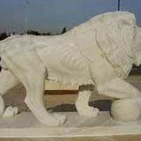 Lion Stone Statue