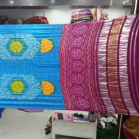 Gaji Fancy Bandhani Sarees