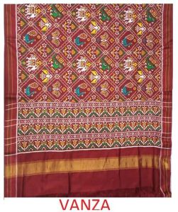 Patan Patola Red Saree