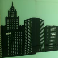 Lacquered Glass