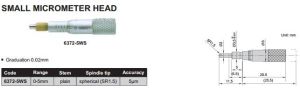 Insize Small Micrometer Head