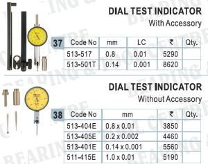 Mitutoyo Dial Test Indicator