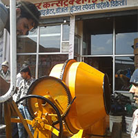 Concrete Mixture Machine