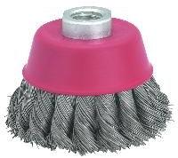 abrasive bristle cup brushes