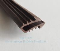 Natural C Type Aluminium Section Rubber Gaskets