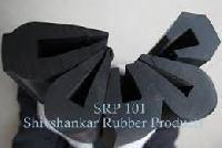 Natural V Type Aluminium Section Rubber Gaskets