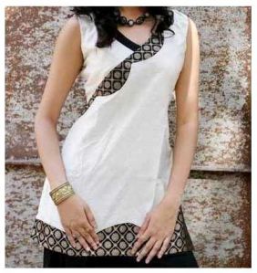 Designer White Kurti