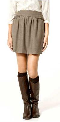 Woven Short Skirt