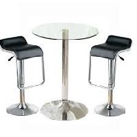 glass bar stool