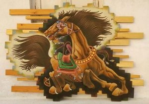 HORSE Sand Painting (Big)