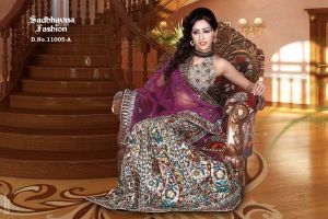 Lehenga Style Saree