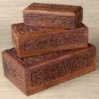 Wooden Carved Boxes