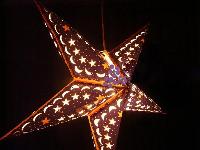 Paper Star Lamps