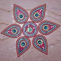 Multicolor Decorative Rangoli