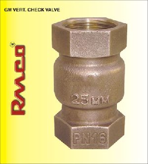 GM VERTICAL CHECK VALVE