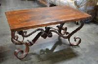Decorative Wrought Iron Table