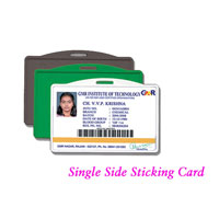Single Sided Sticking Id Card