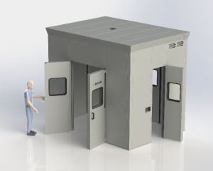 machine enclosure