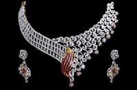 diamond studded jewellery