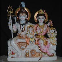 Shankar Parvati Statue 01
