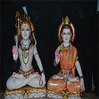 Shankar Parvati Statue 07