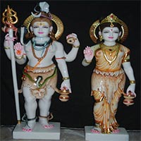 Shankar Parvati Statues 06