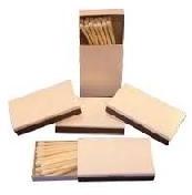 Wooden Match Boxes