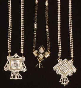 Imitation Diamond Mangalsutra