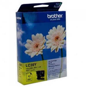 Brother Lc 39y Ink Cartridge (Yellow)