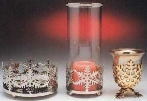 Glass Candle Stands