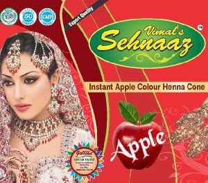 Instant Apple Henna Cones