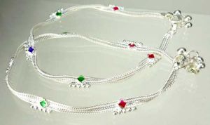 Silver Anklets 01