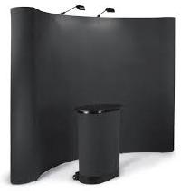 Pop Up Curved Backdrop Stand