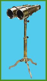 Bronze Victorian Binoculars,Brass Binocular,Tripod,Binocular Tripod