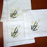 Hand Embroidered Table Napkin