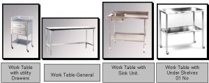 work tables
