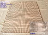 Lengo White Woven Wooden Rugs
