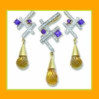 Gold Pendant Sets - PS-5014