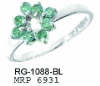 RG-1088-BL Gold Rings