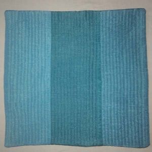 Designer Beautiful Blue Colour Khadi Silk Pillows