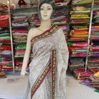 Designer Fancy Work Cotton Silk Saree Bollywood Superior Quality