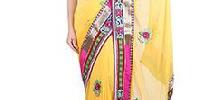 Embroidered Georgette Sarees