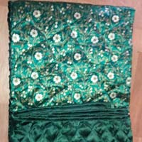 Jaipuri Green Print Double Bedding Quilt S