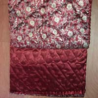 Jaipuri Red Print Double Bedding Quilt S